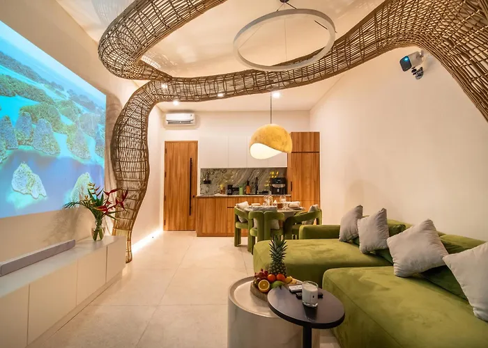 Magic Day 2br With Private Sauna, Jacuzzi, Projector * سمينياك